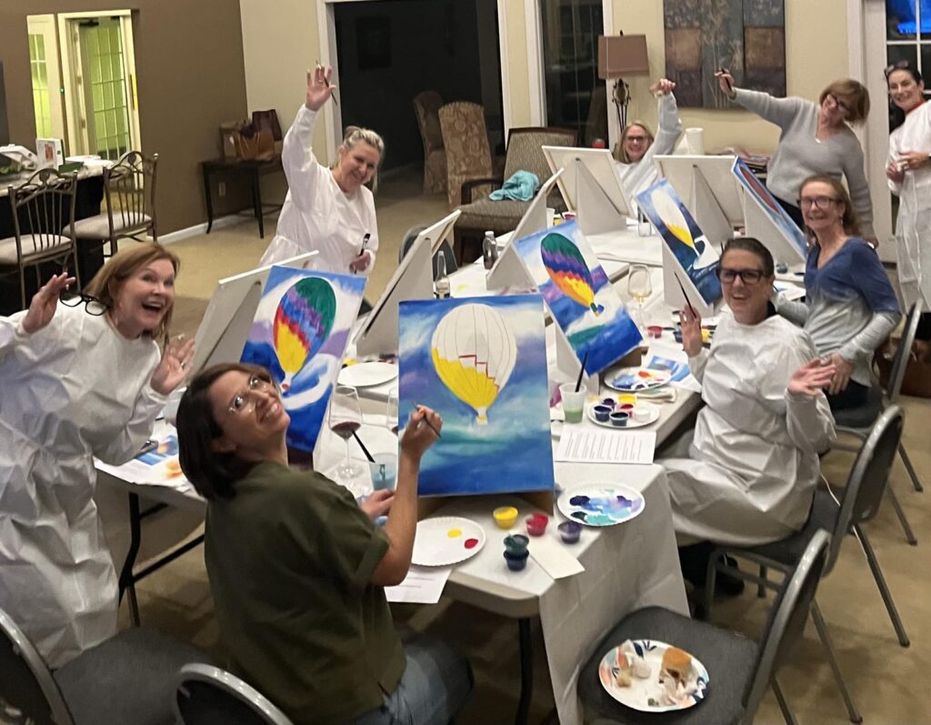 Staff Painting Activity